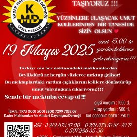 19 MAYIS BAĞIŞ KAMPANYAMIZA DESTEK OL!