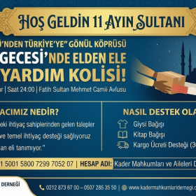 Beylikdüzü’nden Türkiye’ye Gönül Köprüsü: Kader Mahkumları Derneği’nden Dev Hayır Şöleni